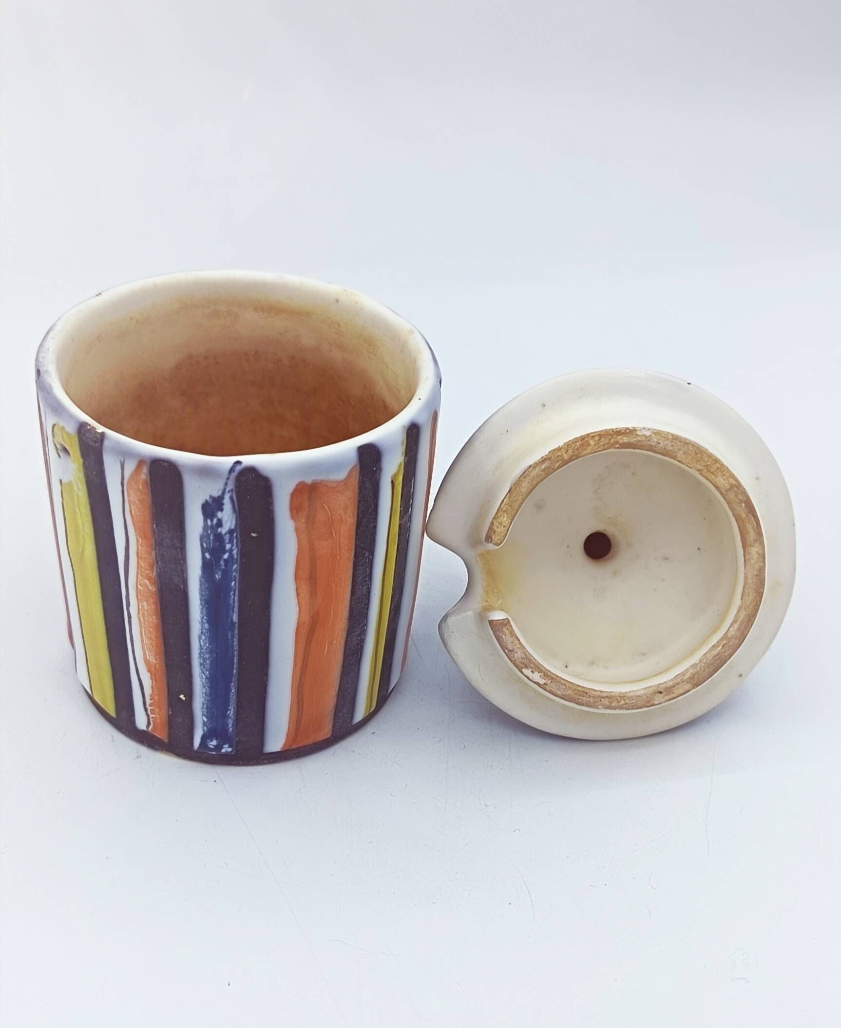 Céramique polychrome Roger Capron – Vallauris, années 1950-1960