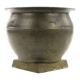 Cache-pot Art Déco, étain, Pologne, années 1970