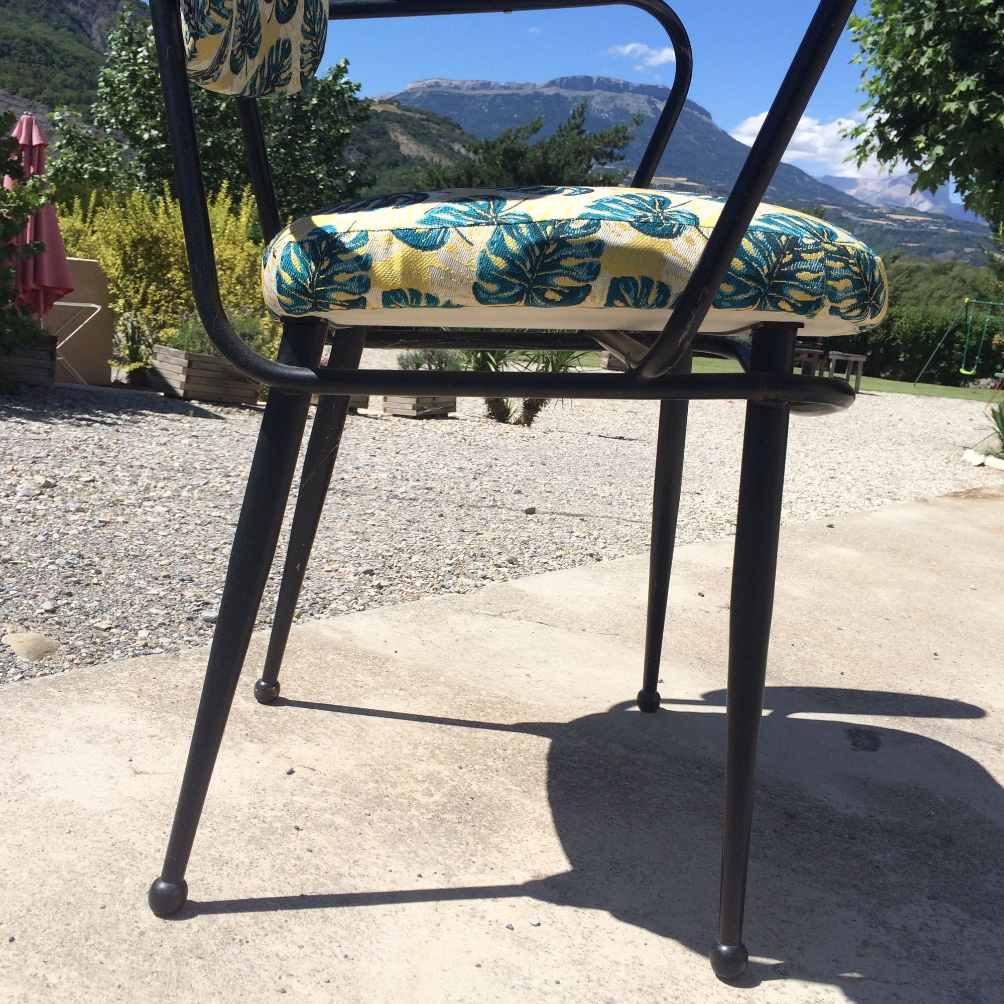 Old restored administration chair - 50s