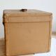Vintage ochre trunk – Storage chest