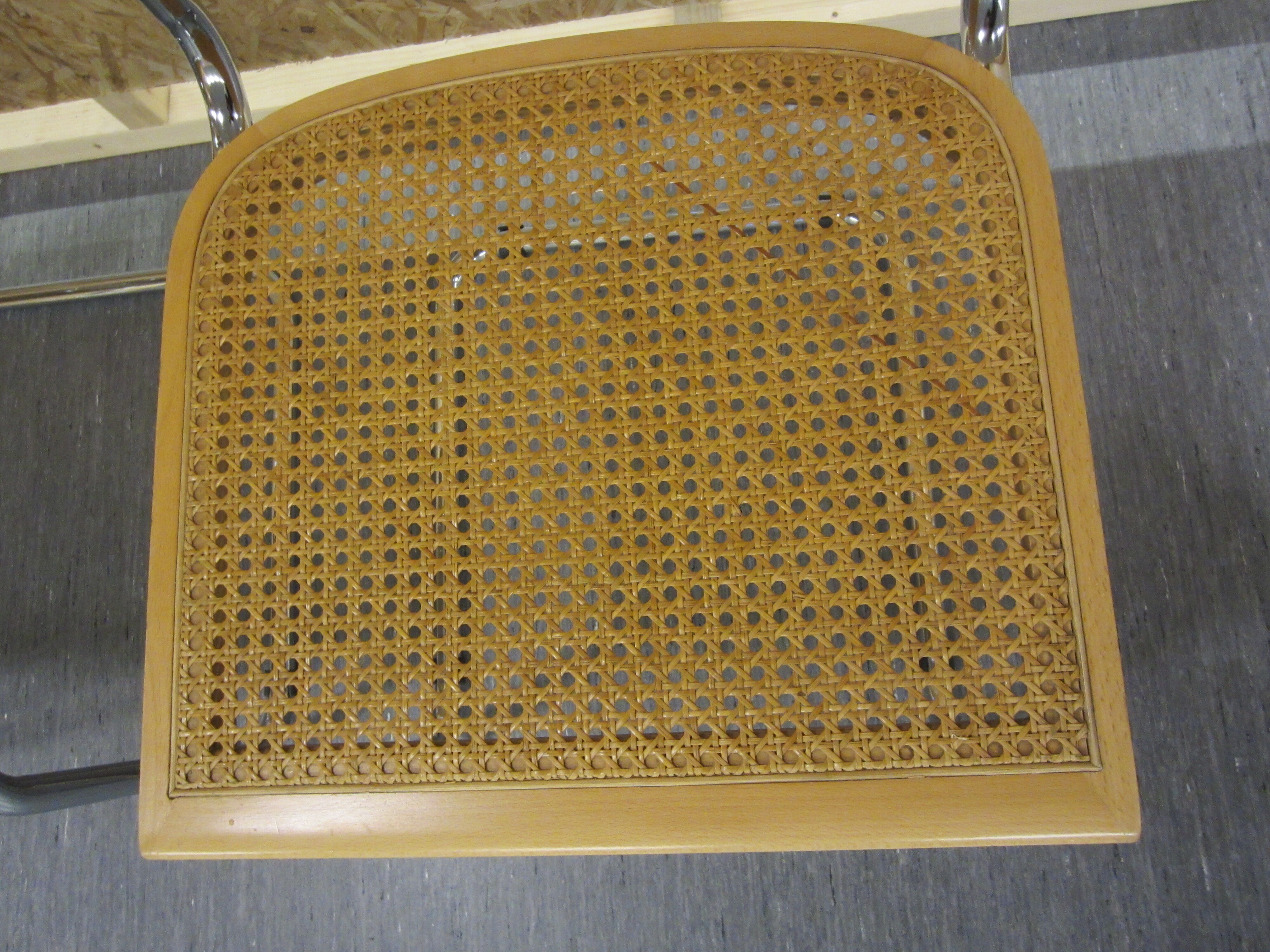 Série de 4 chaises Cesca B32 par Marcel Breuer