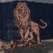 Vintage hand-embroidered textile 98x122 cm