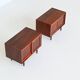 Pair of IB Kofod-Larsen cabinets in rosewood, Faarup, Denmark 1960.