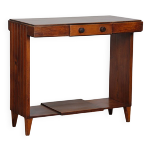 Console en bois, travail