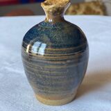 3 vases en  céramique grès signé