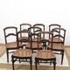 Cane bistro chairs