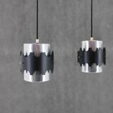 1960s Set of Three Danish Pendant Lights
