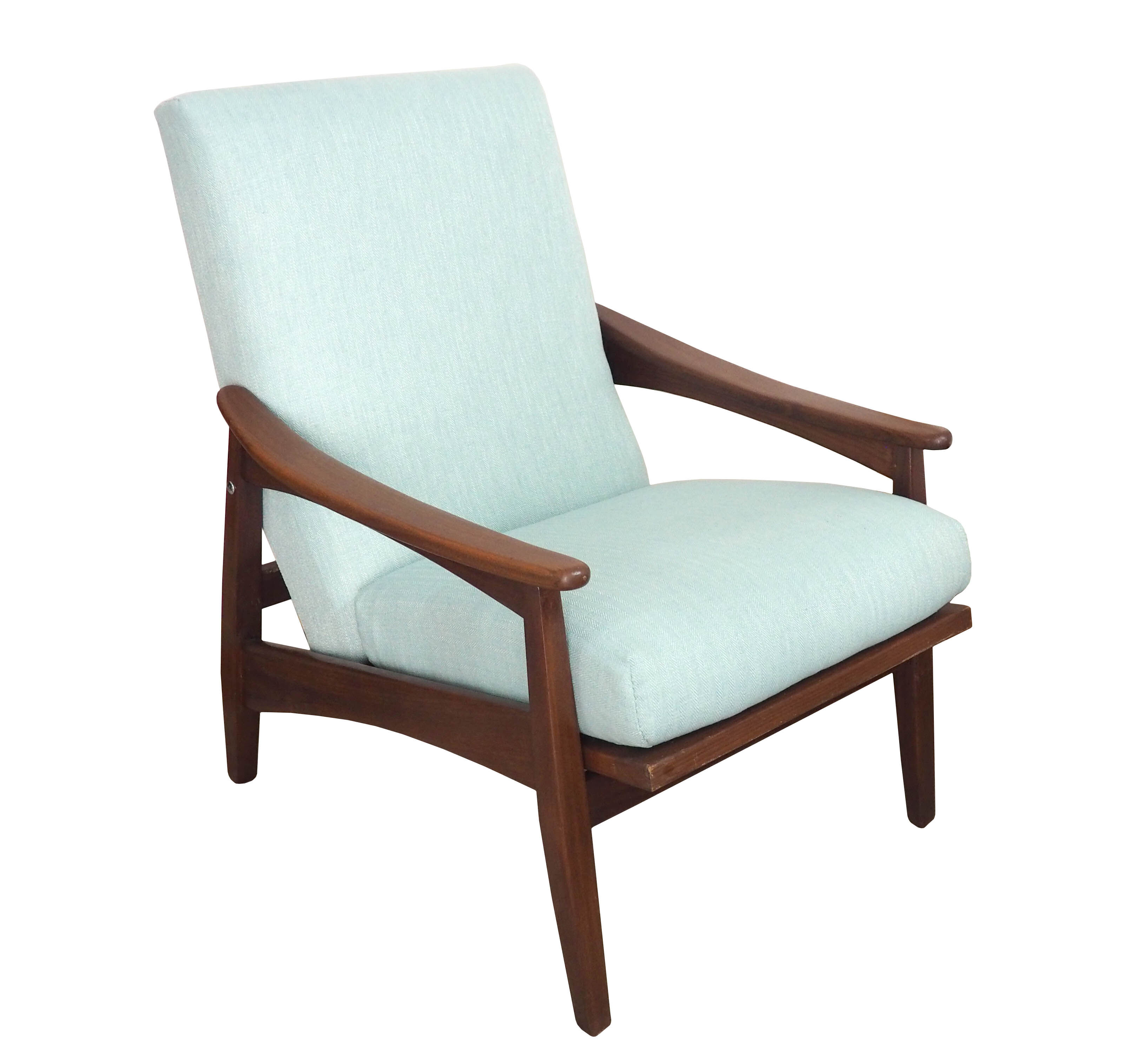 Reclining Danish armchair