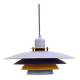 Colorful Danish Pendant Lamp by Belid – 1980s