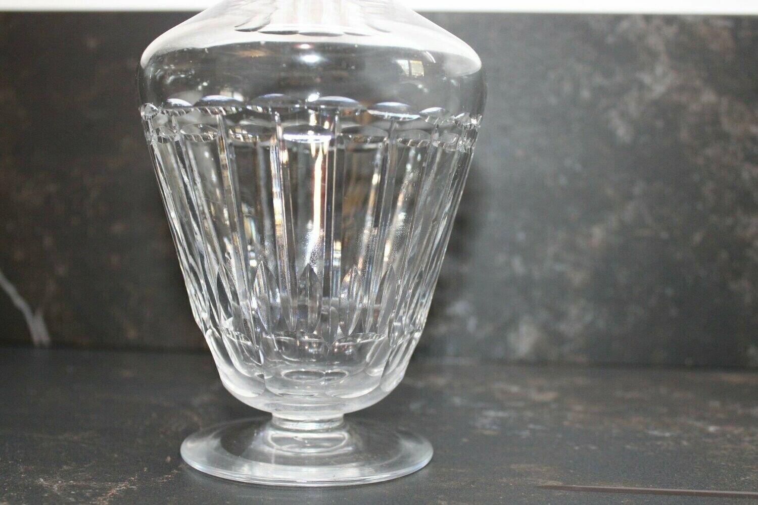 Vintage glass carafe