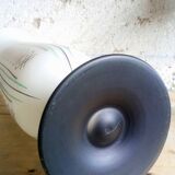 Vase à pied en opaline, années 50