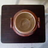 Elegant little salt pot in the shape of a rumen pot