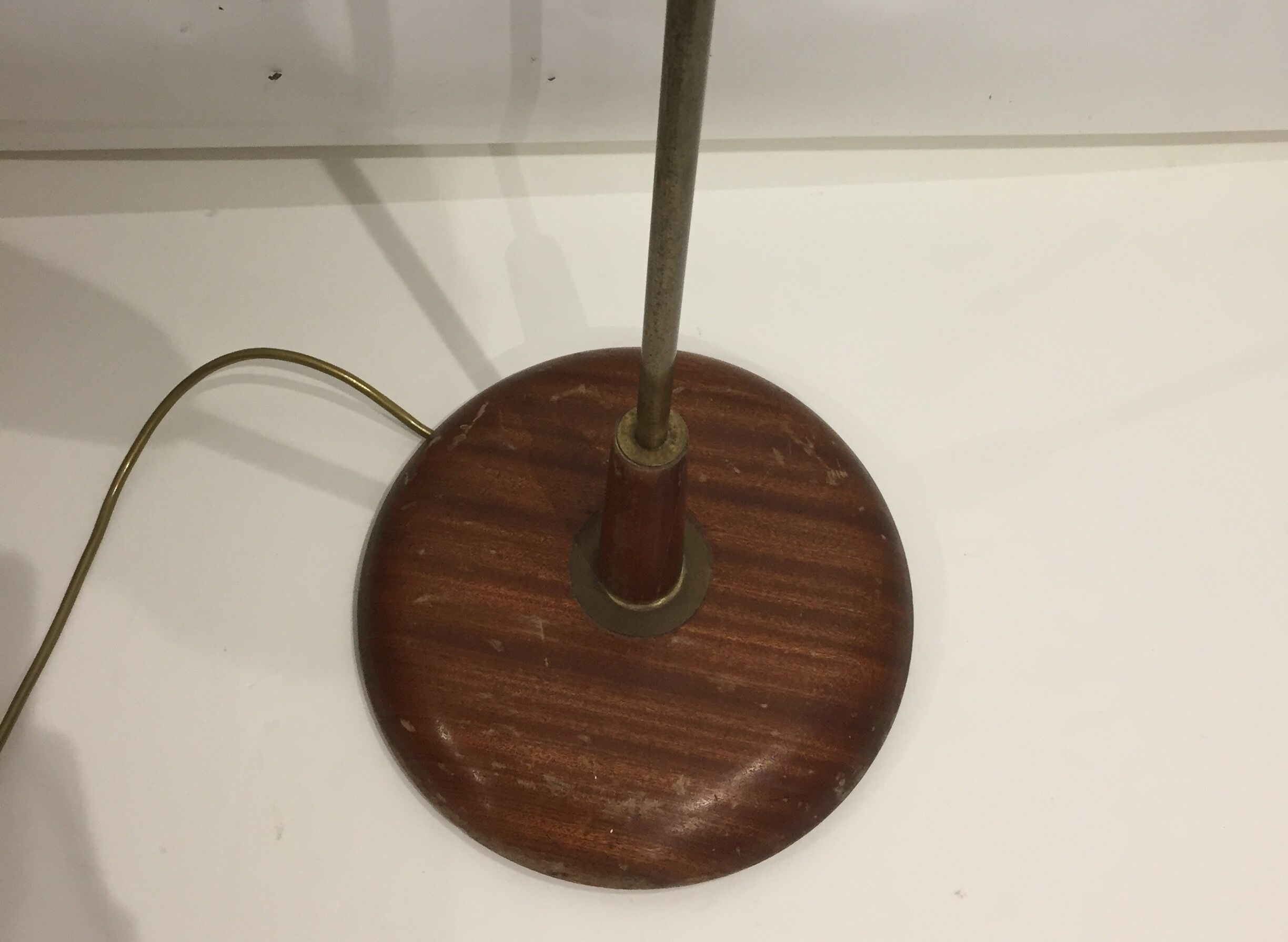 Scandinavian teak lamppost