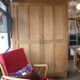 Oak cabinet