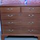 Commode anglaise en acajou XIXeme