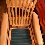 Pairs of armchairs and ottoman by Soda Galvano for Lied Mobler, Norway 1970