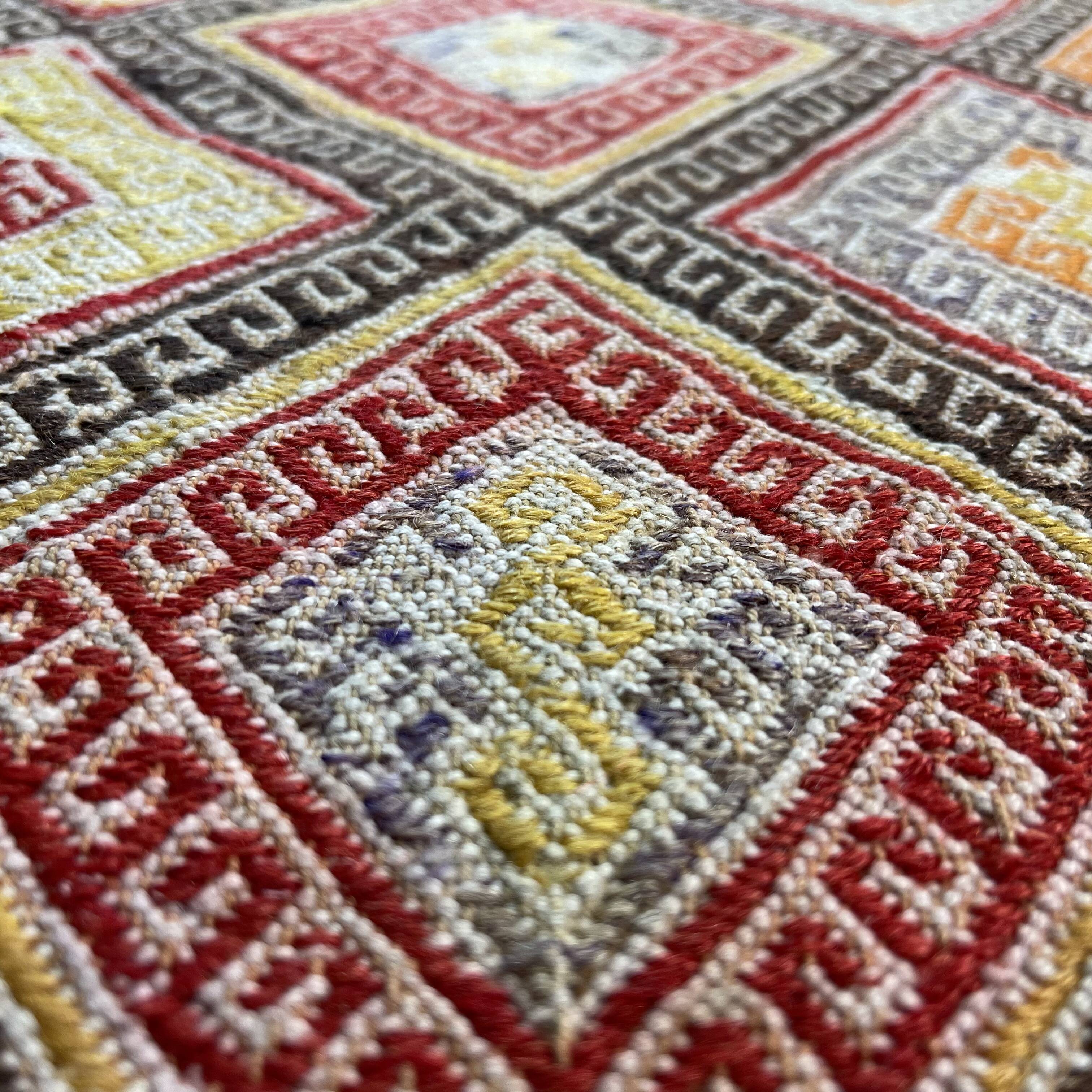 Tapis kilim turc vintage 84 x 50 cm