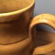 Clear stoneware pitcher