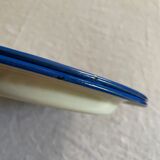 Blue enamelled sheet plates