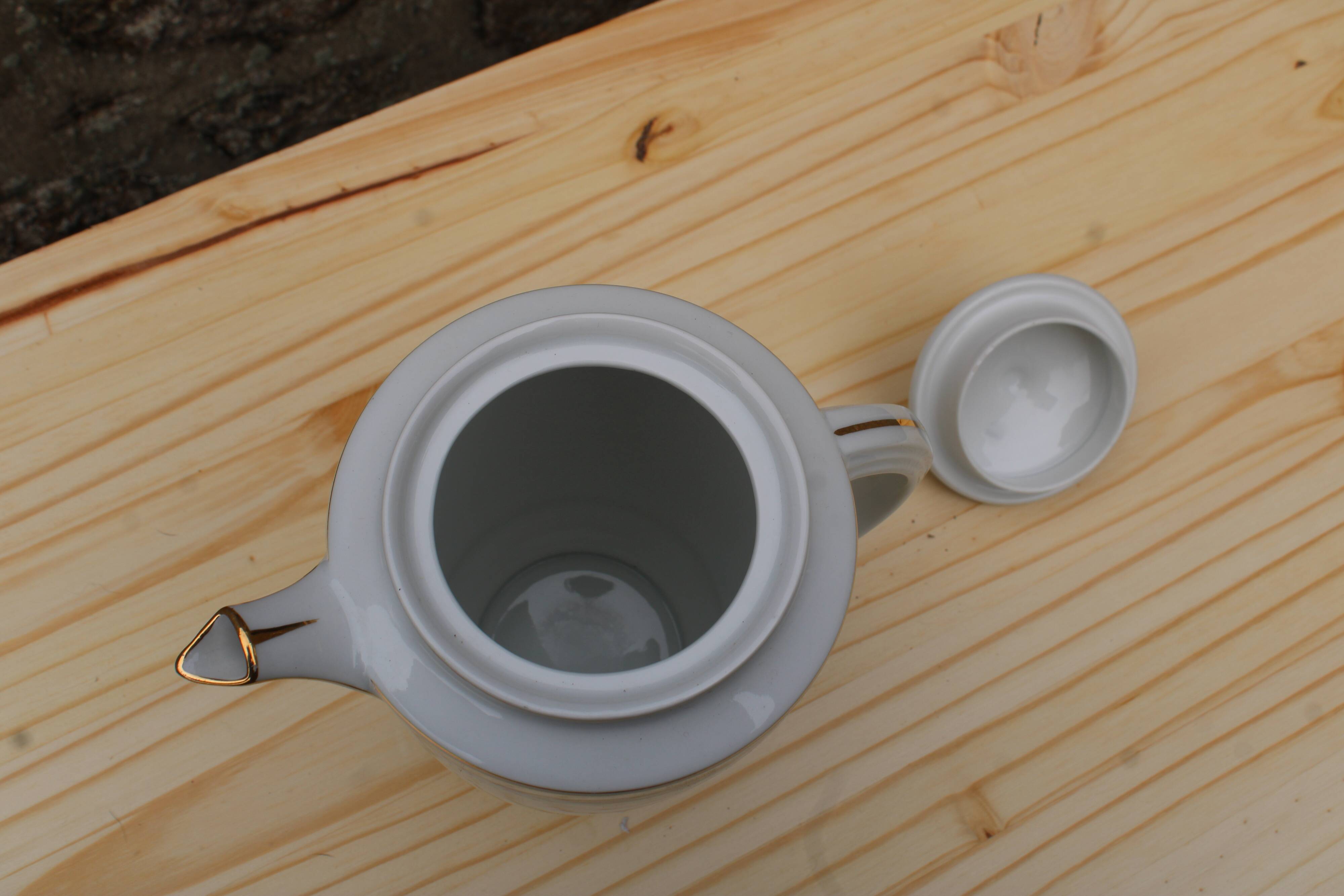 Limoges porcelain teapot