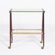 1960’s Italian Mid-Century Modern sculptural side table/serving cart