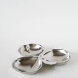 Vide-poche en inox modèle Trèfle, Design, 1970