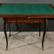 Mahogany Games Table, Louis XV/Louis XVI Transition Style – Late 19th Century