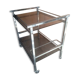 Vintage rolling serving cart