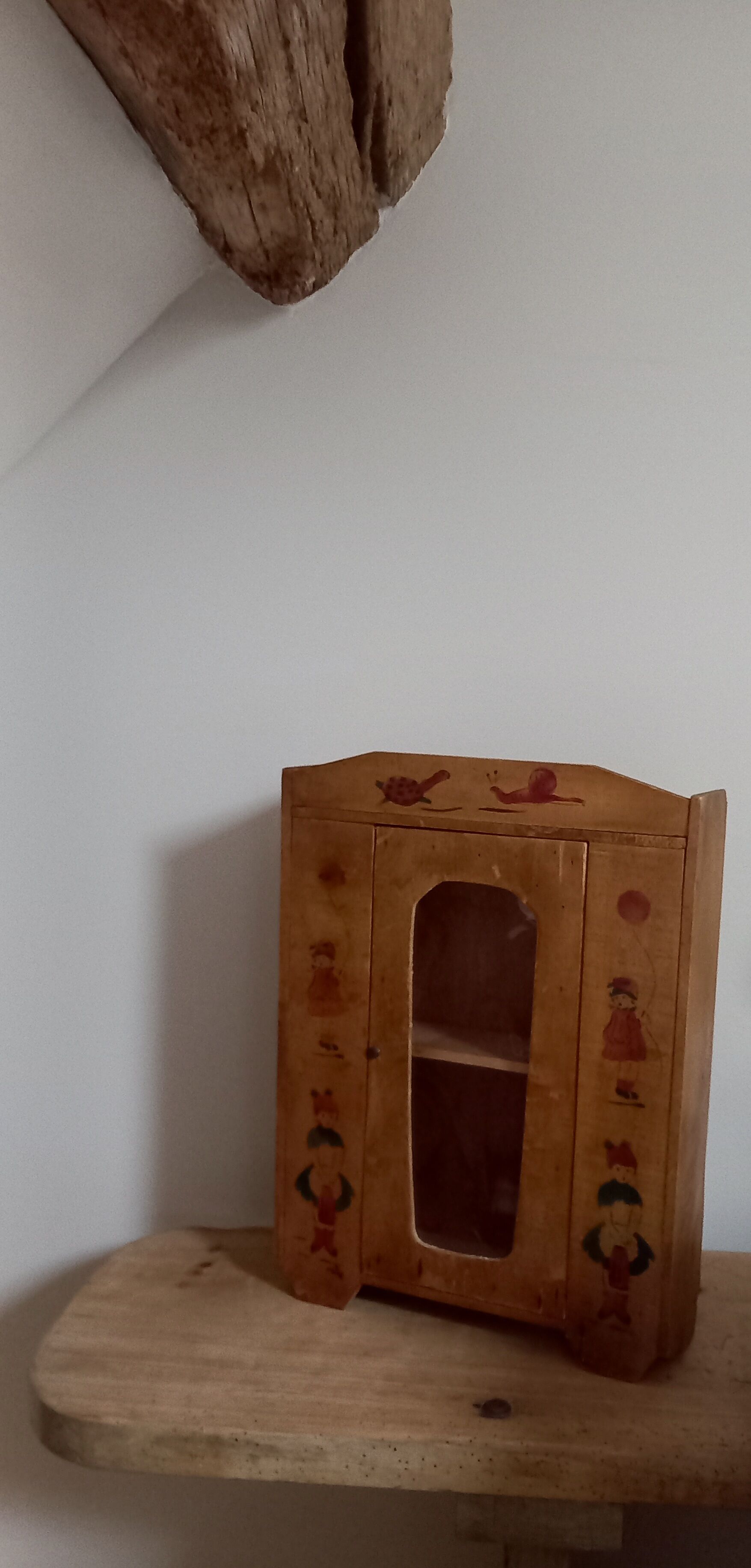 Vintage wooden children's room cabinet