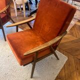 Paire de fauteuils vintages scandinaves