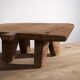 Antique primitive style coffee table (c.1920) #14