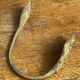 Old bronze coat hook