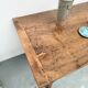 19th century walnut drapery table 2m1