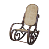 Wooden rocking chair and canning