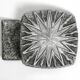 Very nice 1960s Pop Art Sunburst design cast aluminum door handle