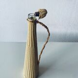 Carafe scoubidou vintage