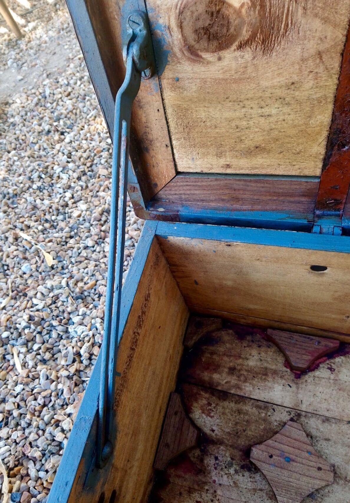 Ammunition trunk from 1904