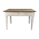 Bistro table feet turned
