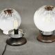 Pair of Murano Glass Table Lamps, Italy, 1950s