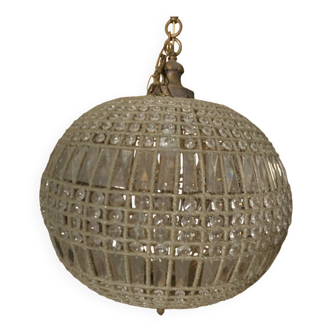 Crystal pendant light, old crystal chandelier