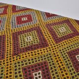 Small Decorative Oushak Kilim