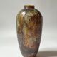 Unique piece 'art cs' handmade - glass vase, circa 1970