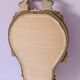 Miroir en bois doré style baroque