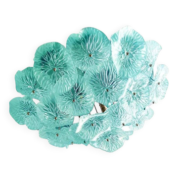 Italian Flush Mount in Murano Glass by Simoeng