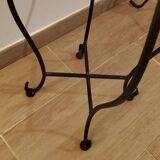 Wrought iron plant holder