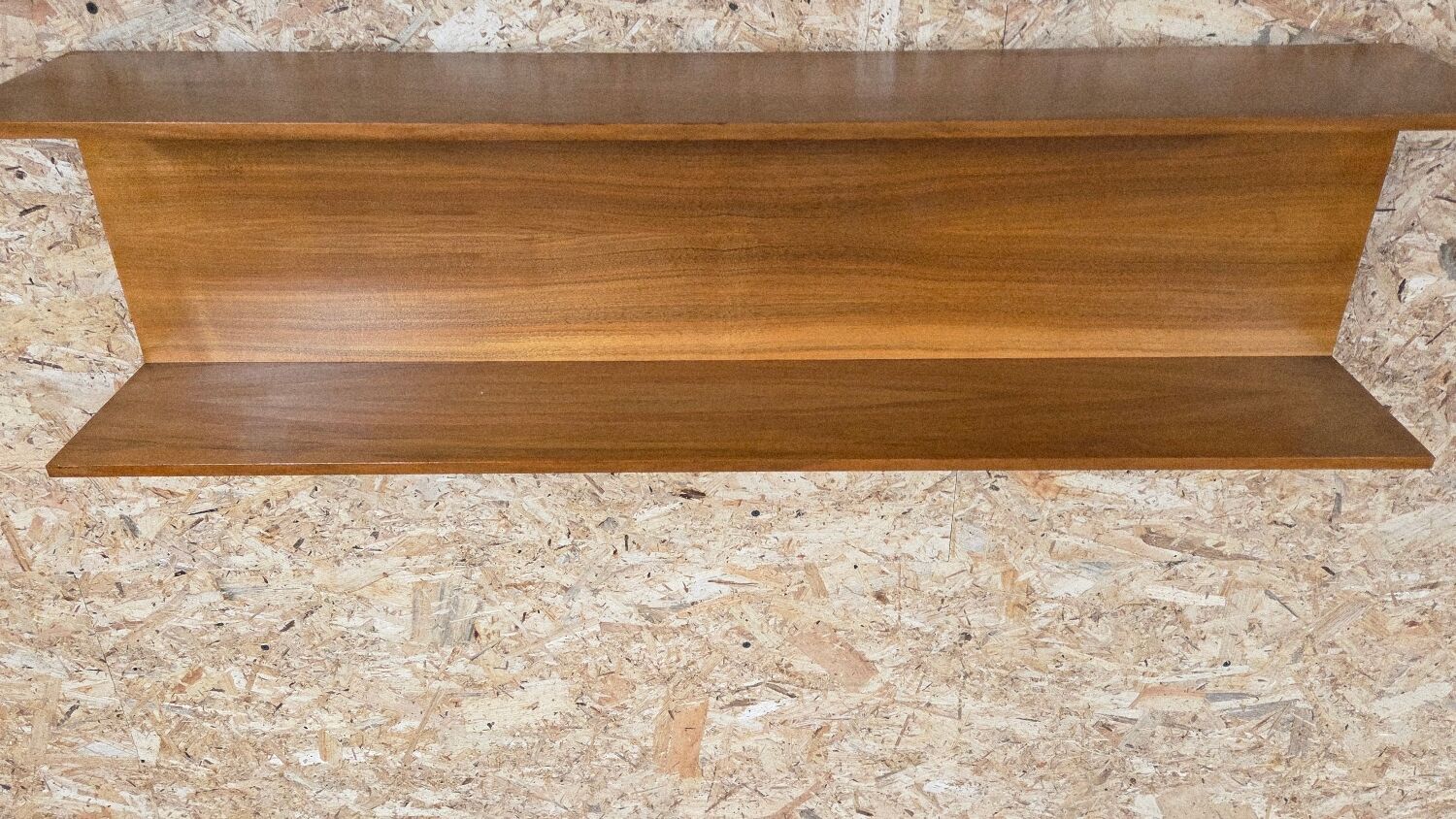 1970 teak shelf by Wilhelm Renz