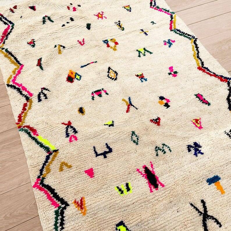 Handmade Beni Ourain rug, 150/250 cm
