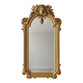 Golden mirror by Vincenzo Fancelli for Franklin Mint, 1986 - 95x53cm