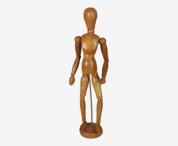 Mannequin articulé en bois vernis pour artiste 33 cm SL