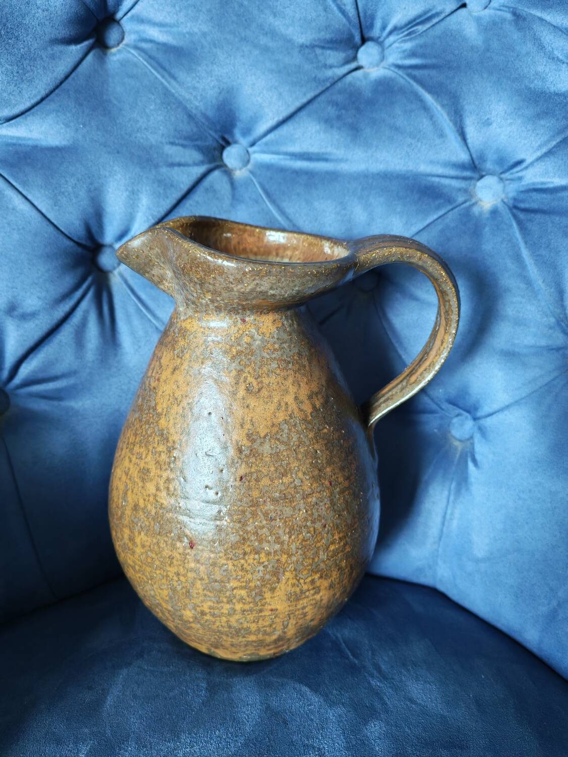 Collection de trois vases en grès  Rudi Stahl Studio Pottery 1970